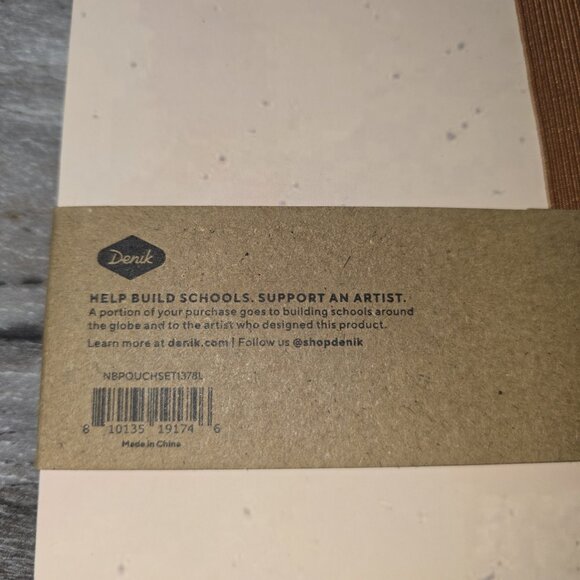 Denik Notebook & Pouch Set BNWT – 5.25"x8.25" Journal 144 Lined Pages + Vegan... - Picture 5 of 7